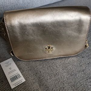 Gold Tory Burch Crossbody